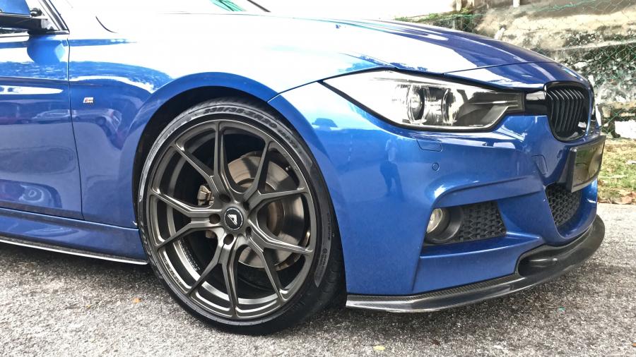 Детали экстерьера BMW 328i Sedan by Autofuture Design on Vorsteiner Wheels (V-FF 103) 2017 года  (фото 39 из 42)